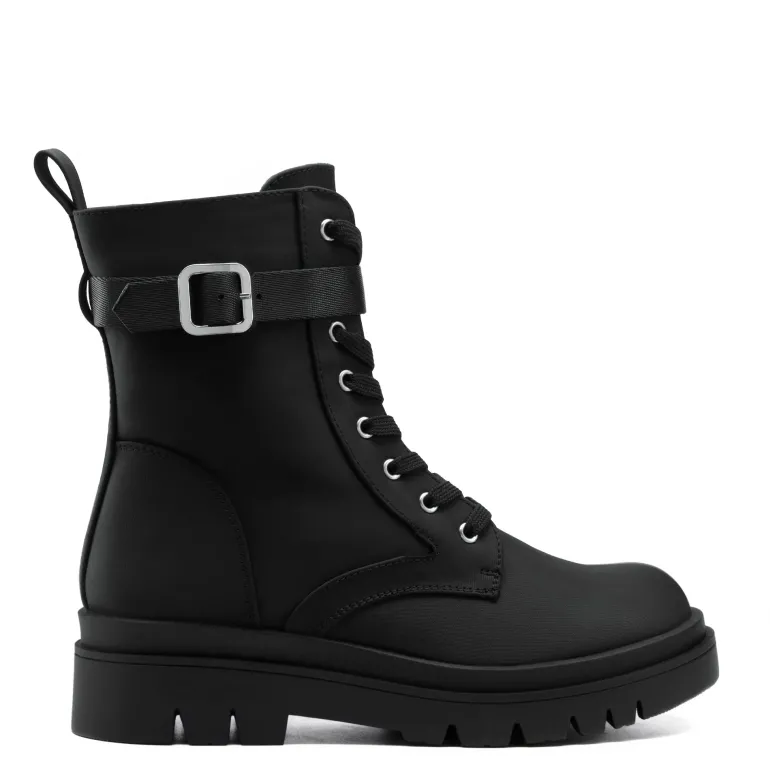 Platform Lace Up Lug Sole Combat Boots