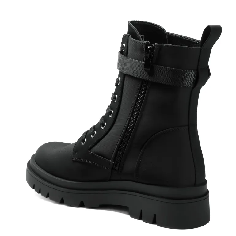 Platform Lace Up Lug Sole Combat Boots