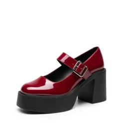 Platform Mary Jane Pumps