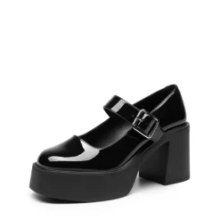 Platform Mary Jane Pumps