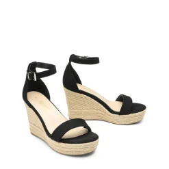 Platform One Strap Espadrille Wedge Sandals