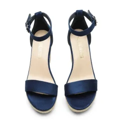 Platform One Strap Espadrille Wedge Sandals