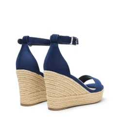 Platform One Strap Espadrille Wedge Sandals