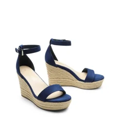 Platform One Strap Espadrille Wedge Sandals