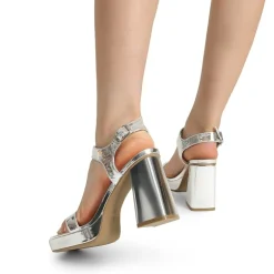 Platform Strap Chunky High Heel Sandals
