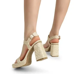 Platform Strap Chunky High Heel Sandals