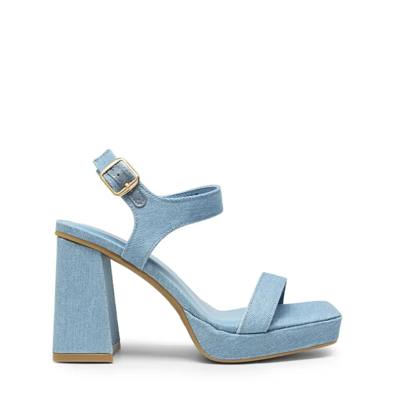 Platform Strap Chunky High Heel Sandals
