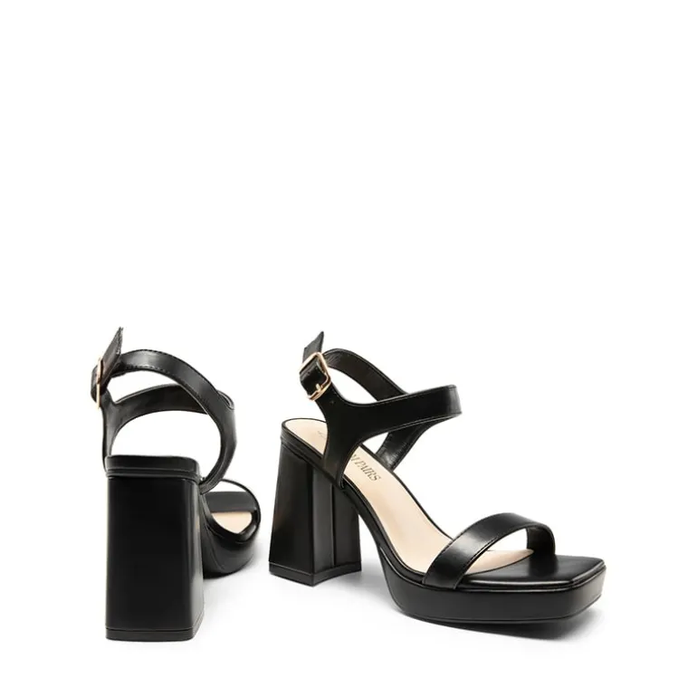 Platform Strap Chunky High Heel Sandals