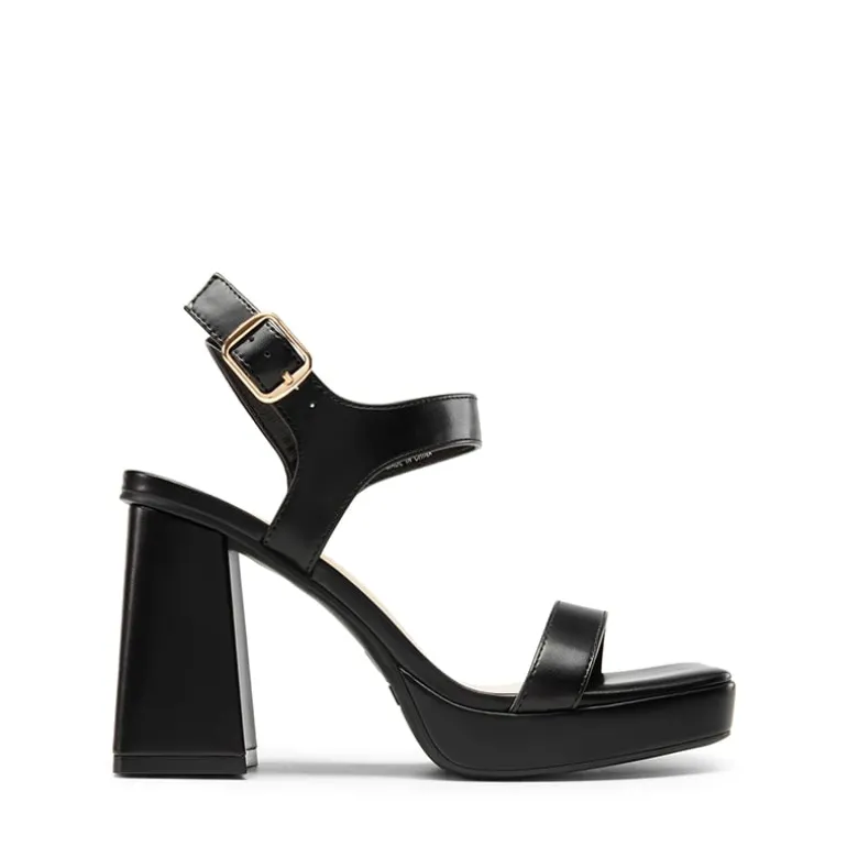 Platform Strap Chunky High Heel Sandals