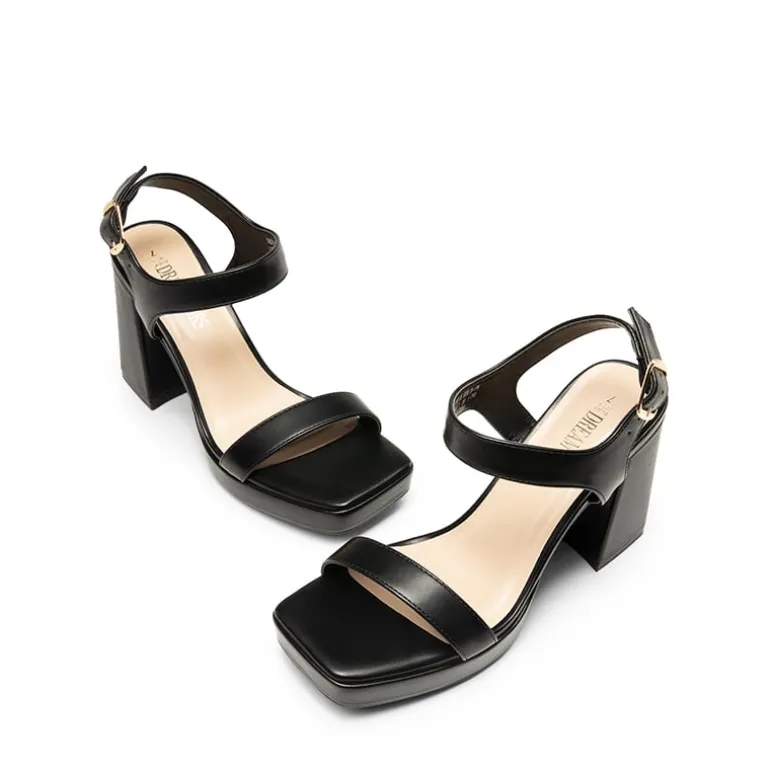 Platform Strap Chunky High Heel Sandals