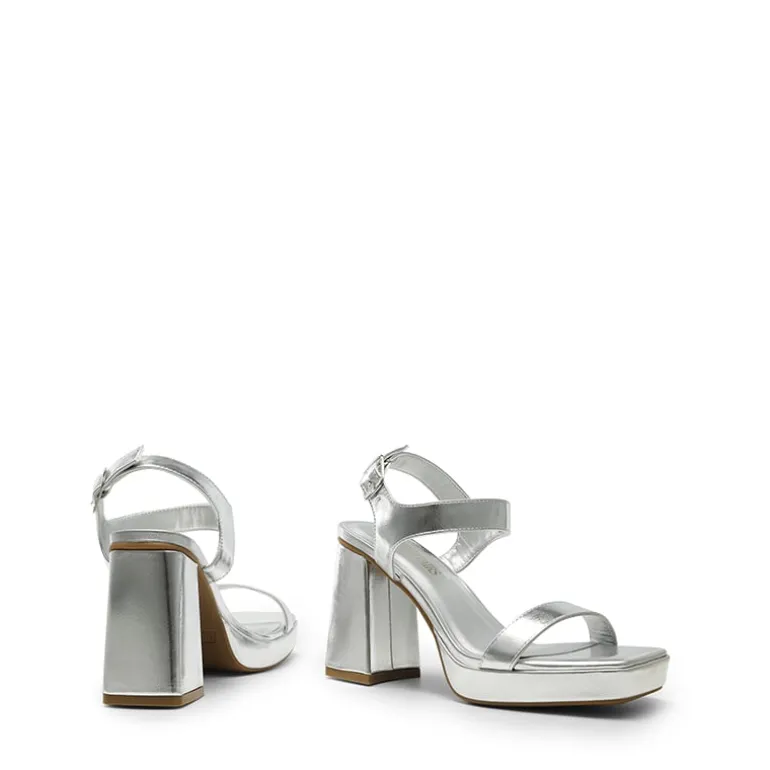 Platform Strap Chunky High Heel Sandals