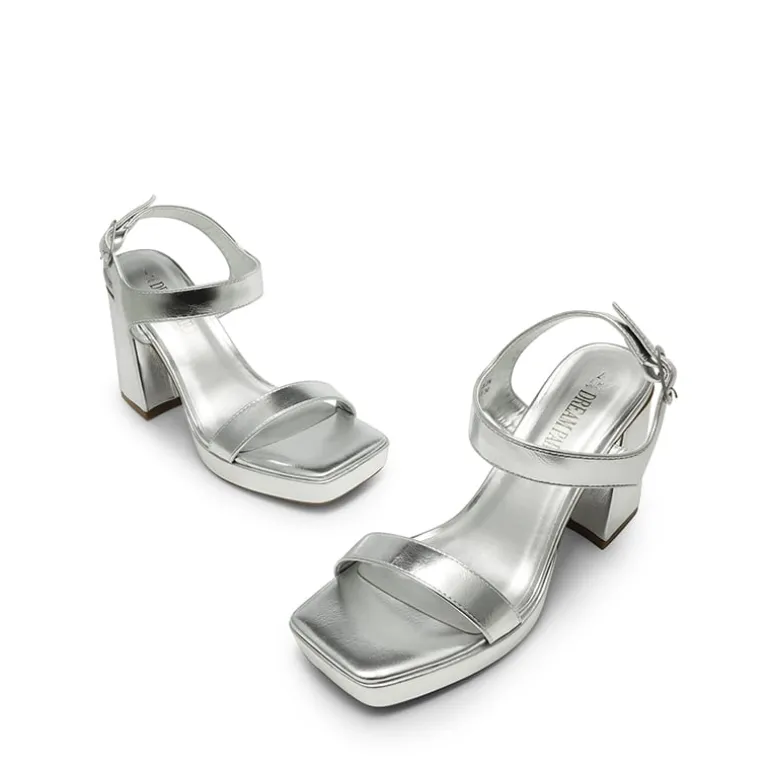 Platform Strap Chunky High Heel Sandals