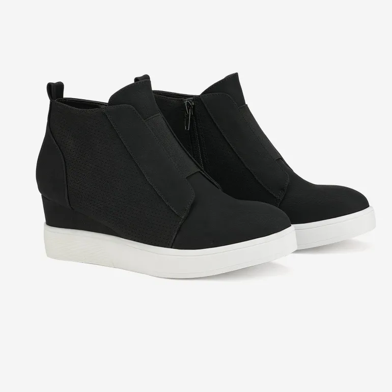 Platform Wedge Booties