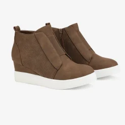 Platform Wedge Booties