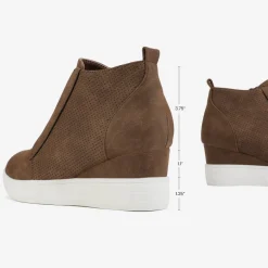 Platform Wedge Booties