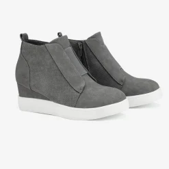 Platform Wedge Booties