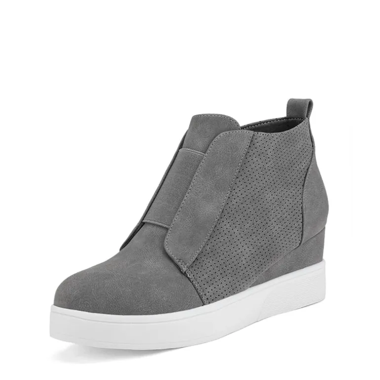 Platform Wedge Booties