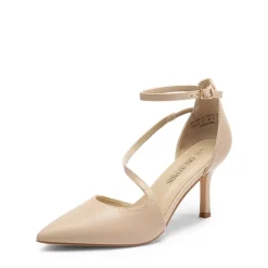 Pointed Toe Ankle-Strap Stiletto High Heels