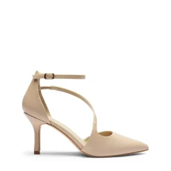 Pointed Toe Ankle-Strap Stiletto High Heels