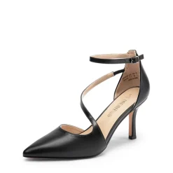 Pointed Toe Ankle-Strap Stiletto High Heels
