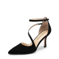 Pointed Toe Ankle-Strap Stiletto High Heels