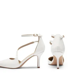 Pointed Toe Ankle-Strap Stiletto High Heels