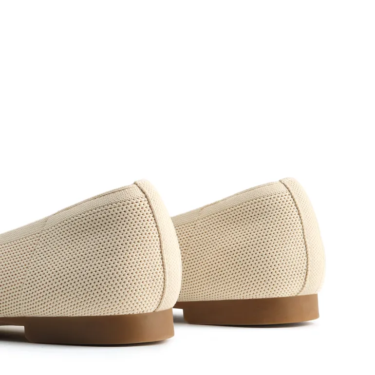 Pointed Toe Arch Support Knit Flats