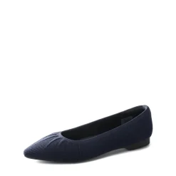 Pointed Toe Arch Support Knit Flats