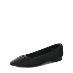 Pointed Toe Arch Support Knit Flats