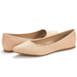 Pointed Toe Ballet Slip On Flats