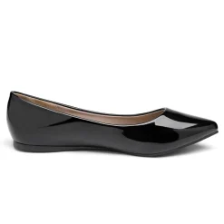 Pointed Toe Ballet Slip On Flats
