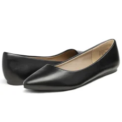 Pointed Toe Ballet Slip On Flats