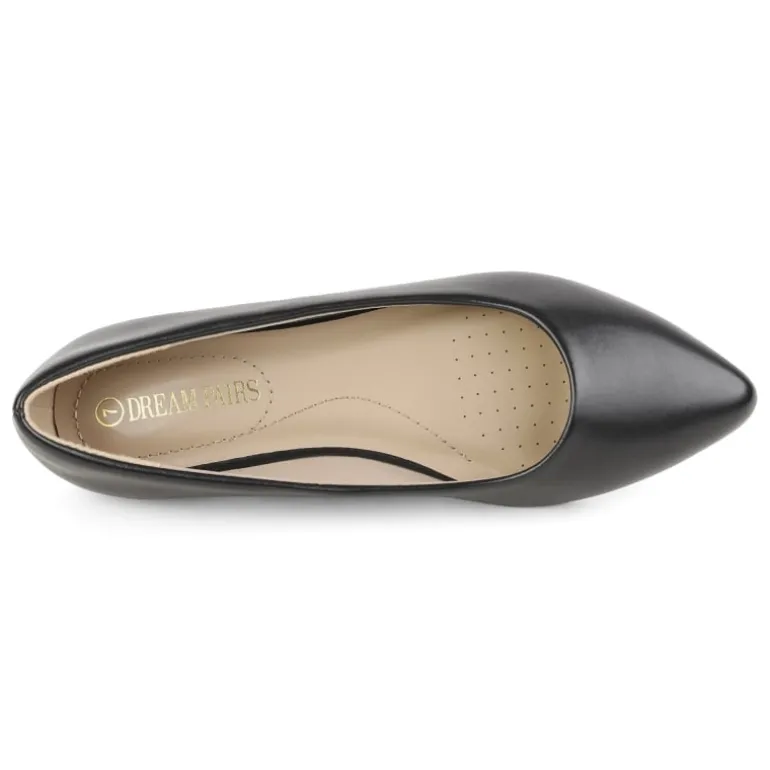 Pointed Toe Ballet Slip On Flats