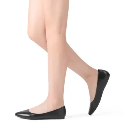 Pointed Toe Ballet Slip On Flats