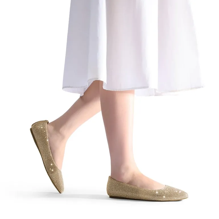 Pointed Toe Ballet Slip On Flats