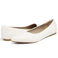 Pointed Toe Ballet Slip On Flats