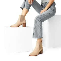 Pointed Toe Chelsea Ankle Boots