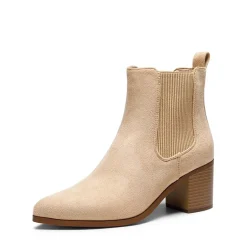 Pointed Toe Chelsea Ankle Boots
