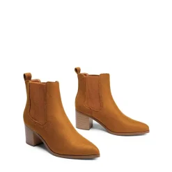 Pointed Toe Chelsea Ankle Boots