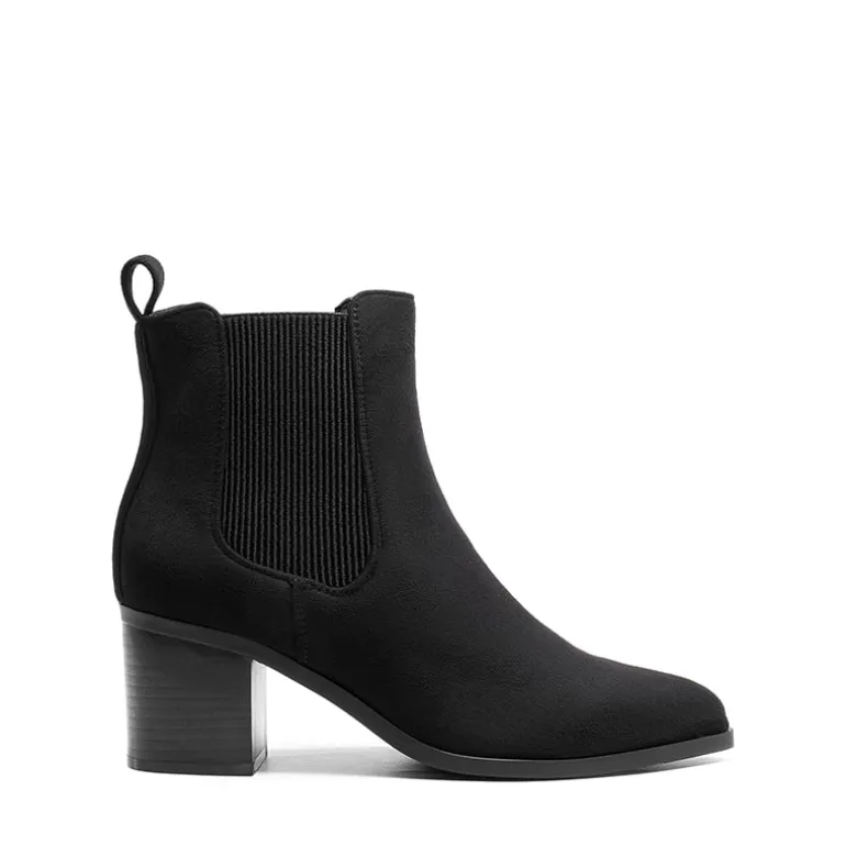 Pointed Toe Chelsea Ankle Boots