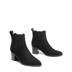Pointed Toe Chelsea Ankle Boots