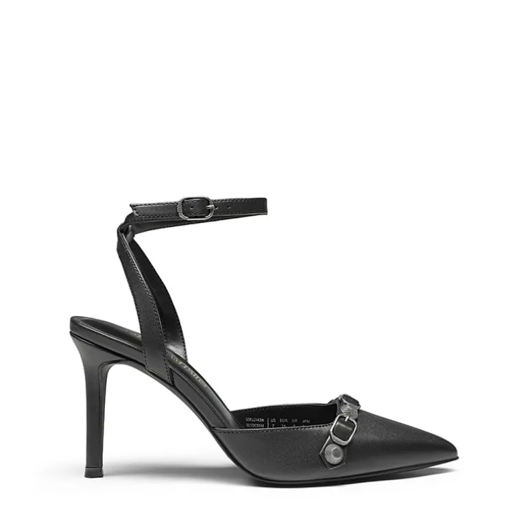 Pointed Toe Chic Ankle Strap Stiletto Pumps