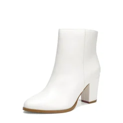 Pointed Toe Chunky Heel Ankle Boots