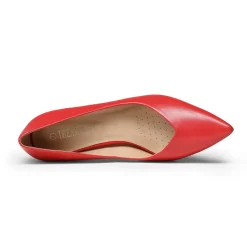 Pointed Toe Chunky High Heel Pumps