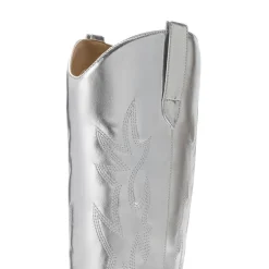 Pointed-Toe Cowgirl Knee-high Boots