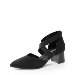 Pointed Toe Criss Cross Pumps