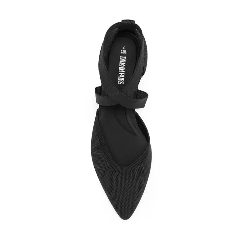 Pointed Toe Criss Cross Pumps
