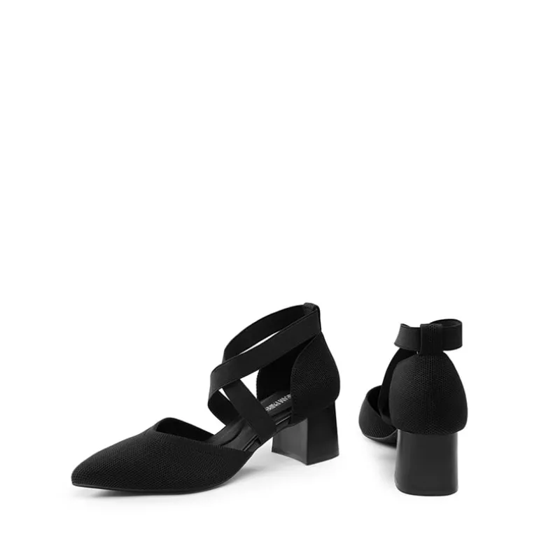 Pointed Toe Criss Cross Pumps