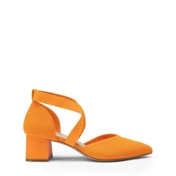Pointed Toe Criss Cross Pumps