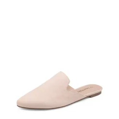 Pointed Toe Flat Mules